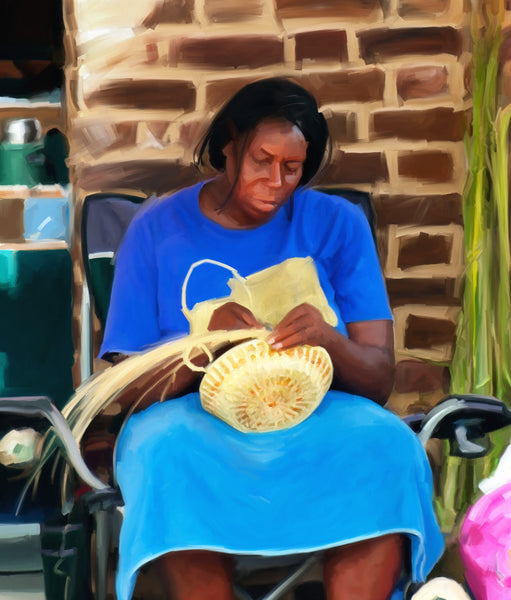 Sweetgrass Basket Maker I